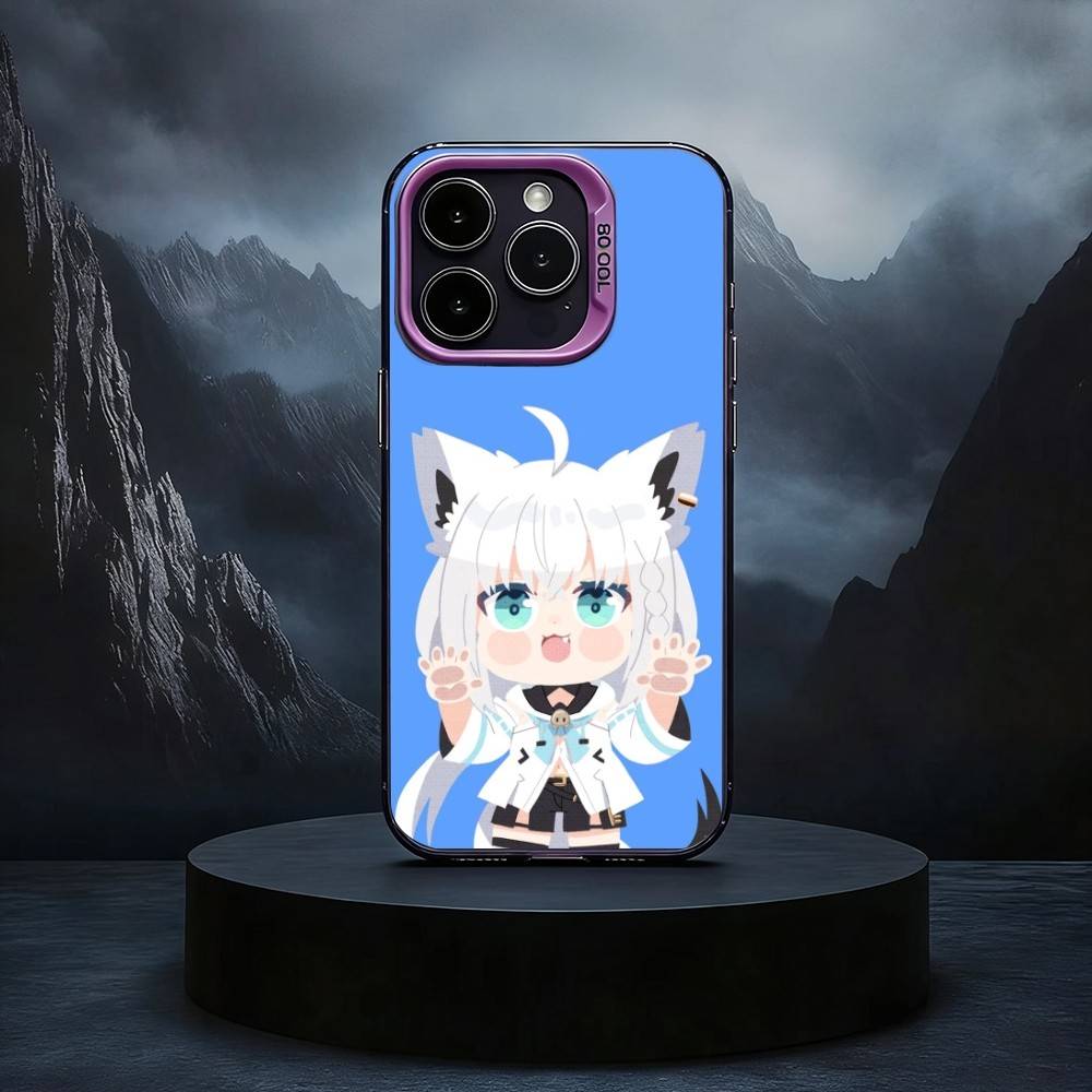 F-FuwaMoco-CO Phone Case For iPhone17,16,15,14,13,12,11 Plus,Pro Max Black Candy silver phone case iPhone12