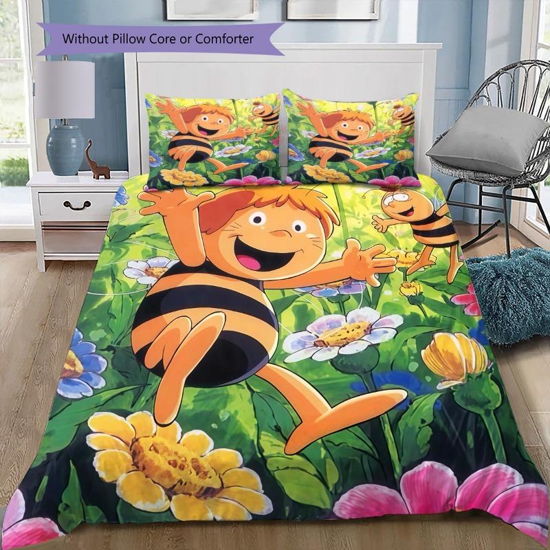 Bišu Majas karikatūras palagu komplekts, Jauka