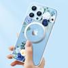 Flower Series for iPhone 15 Pro Case Compatible with Magsafe Matte Phone Cover