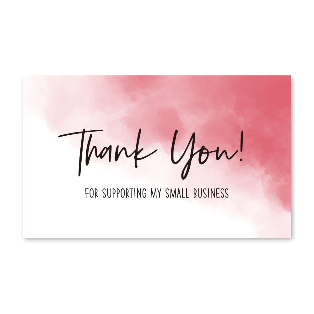 10-30pcs Thank You For Your Order Card Custom Write Your Business Card Small Business Gift Decoration Label Goods Follow Card