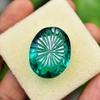 Natural Green Tourmaline Loose Gemstone 44.05 ct Oval Cut Gemtone October Birthday Birthstone