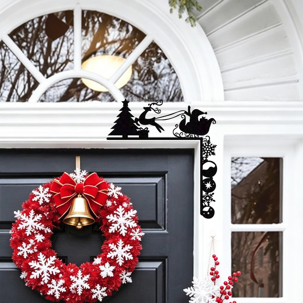 Christmas Wall Decoration Snowflake Door Hanging for Holiday Home Decor