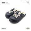2025 Men's Baotou Cotton Half Slippers - Velvet, Warm, Wearable One-Step Birkenstock Style for Couples