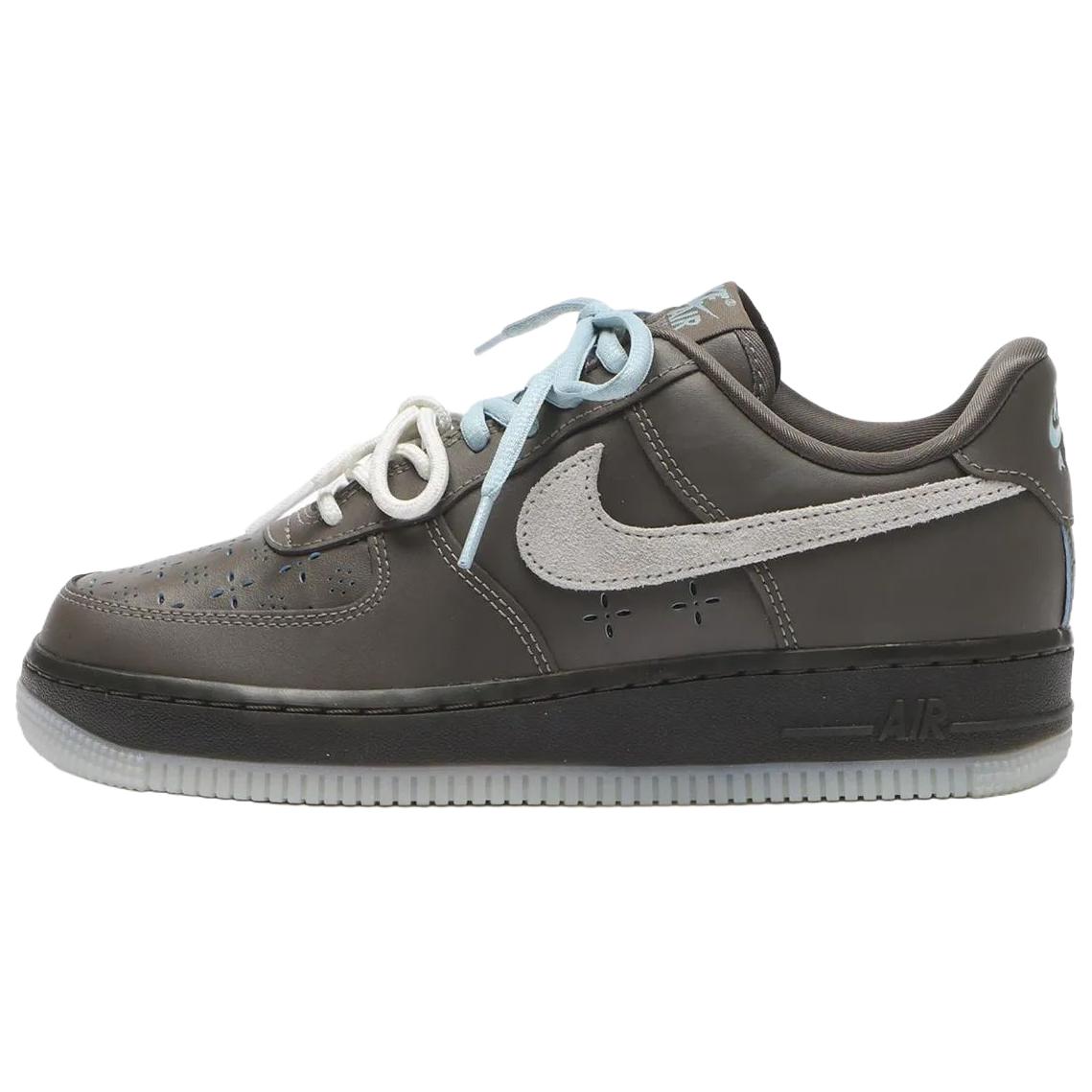 Nike Air Force 1 Breathable Skateboard Shoes Women s Gray IR5690-256 36