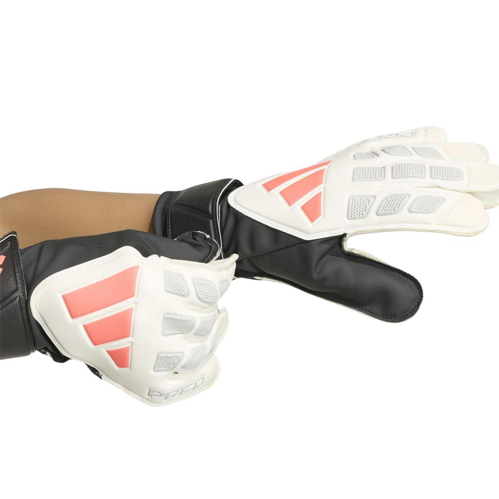 Adidas Soccer Gloves PRED GL TRN Unisex Adult VL159 Solar 4 Turbo/Black/White (KE9707)