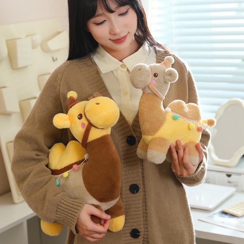 Plush Camel Toy With Pp Cotton Filling For Kids And Collectors