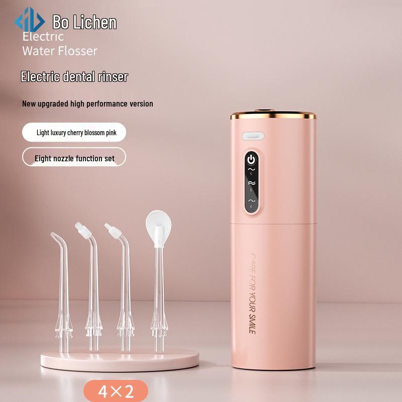 Portable Electric Water Flosser for Interdental and Orthodontic Cleaning