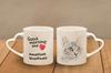 American Shorthair - Cat Mug, Adorable Heart-shaped Handle Mug, Universal Gift from Art-Dog Brand