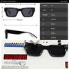 Square Sunglasses Men Punk Wide Legs Eyewear Gradient Green Gray Shades Luxurious Brand Designer Women Sun Glasses