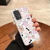Hundefußabdruck Pfote Niedliches Muster Stoßfeste Handyhülle für Samsung A17 A16 A15 A14 A37 A57 A36 A56 A26 A35 A55 A25 A34 A54 A24 A13
