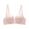 One-piece Seamless Gathering, Gathering Soft Support, Closing Pair of Breasts, Soft Steel-free Bra Set