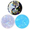 Diy Light and Shadow  Ornament Silicone Mold Scented Gypsum Ornaments Drop Glue Resin Mold for Decoration