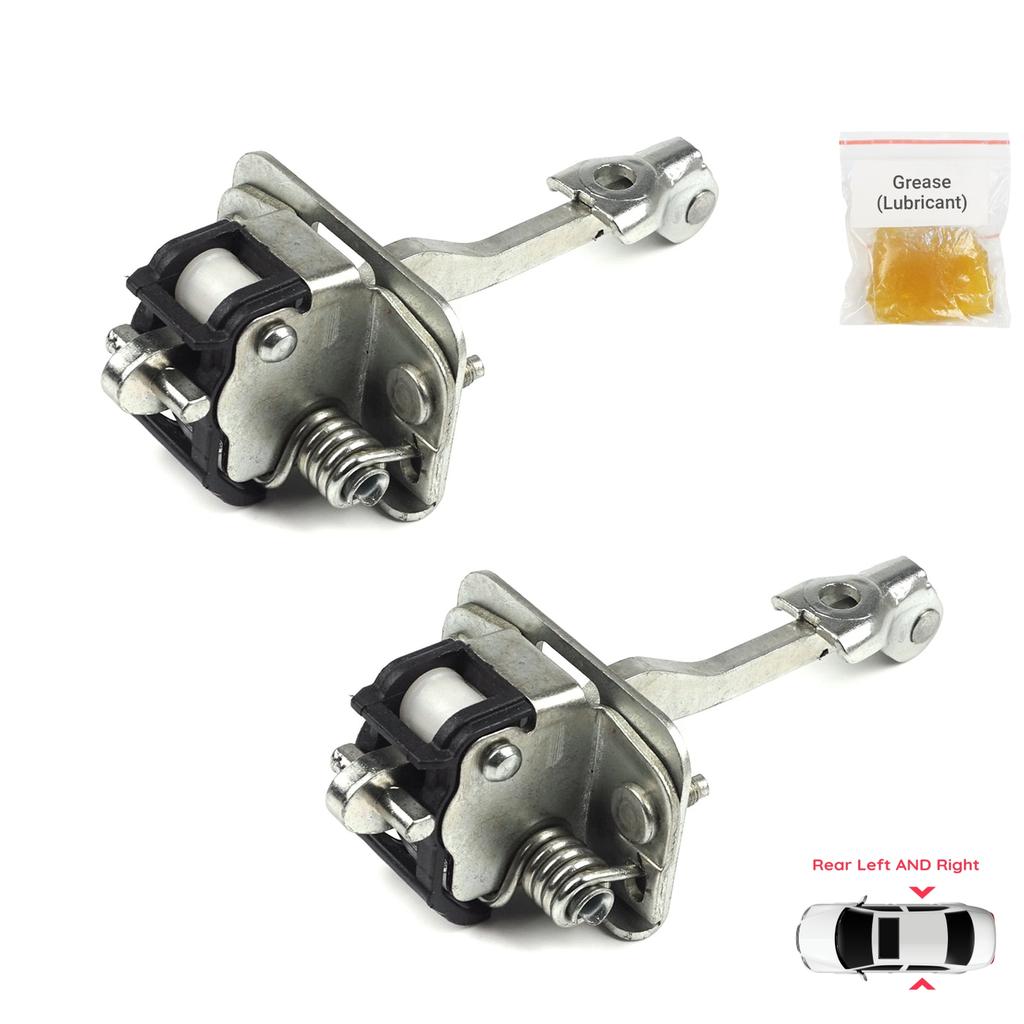 BDP935-1 2 Pieces Rear Left AND Right Door Catch Hinge Brake Stop Check Strap Limiter for Peugeot 5008 MK1 T87 3008 MK1 T84 0U Citroen DS5 9181Q1