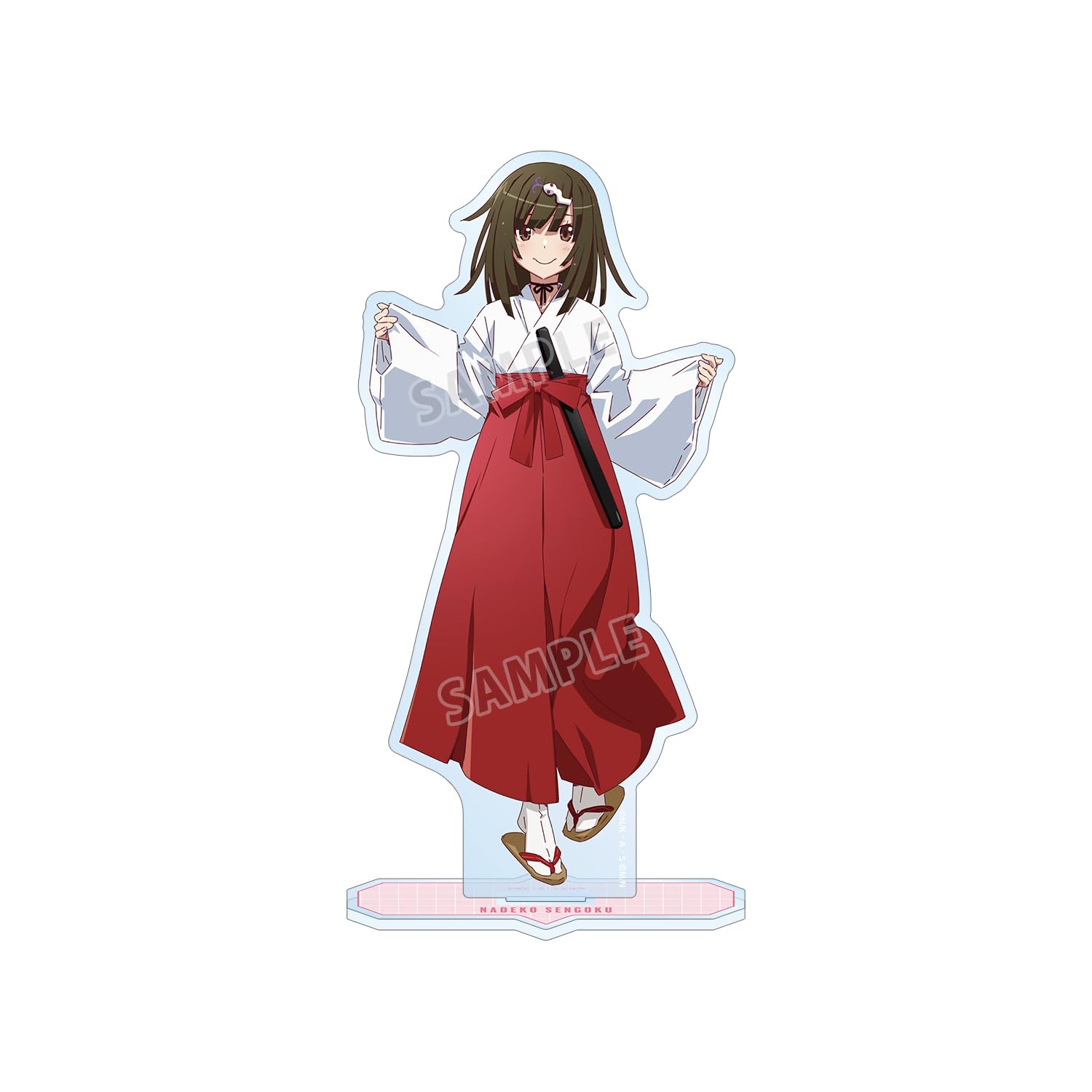 

Monogatari Series x STEINS GATE Original Illustration Nadeko Sengoku Collaboration Big Acrylic Stand Ver.