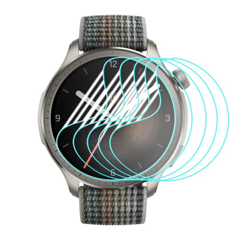 For Amazfit Balance HD Clear Soft Screen Protector Films Anti-scratch Protective Hydrogel Films for Amazfit Balance Smartwatch