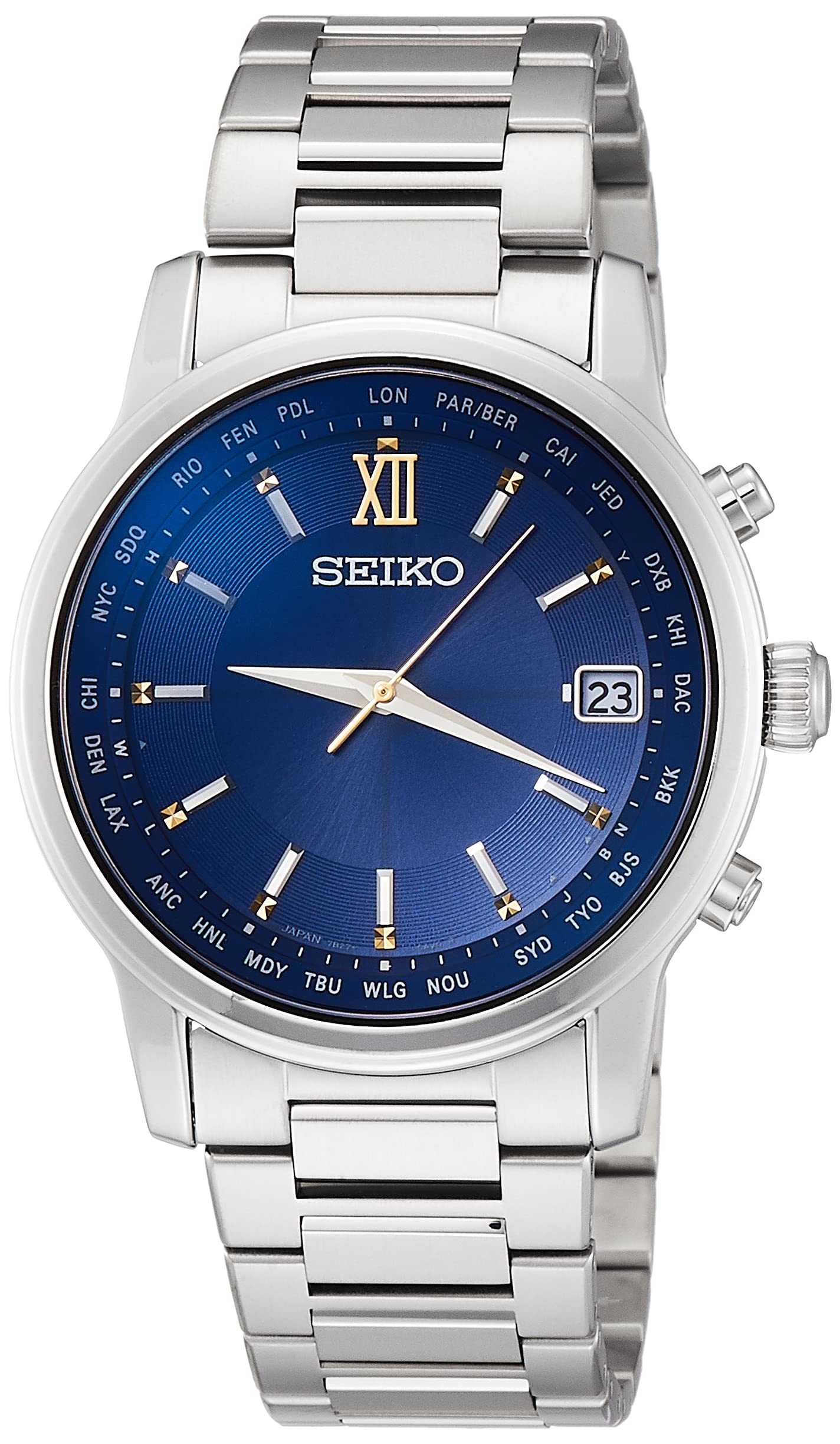 

[Seiko Watch] Чоловічий титановий годинник Seiko SAGZ109 (Алмазний щит)