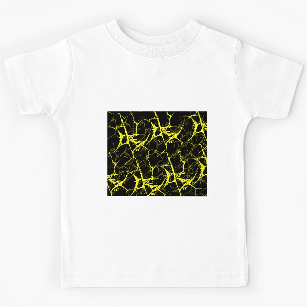yellow spider web Kids T-Shirt 160