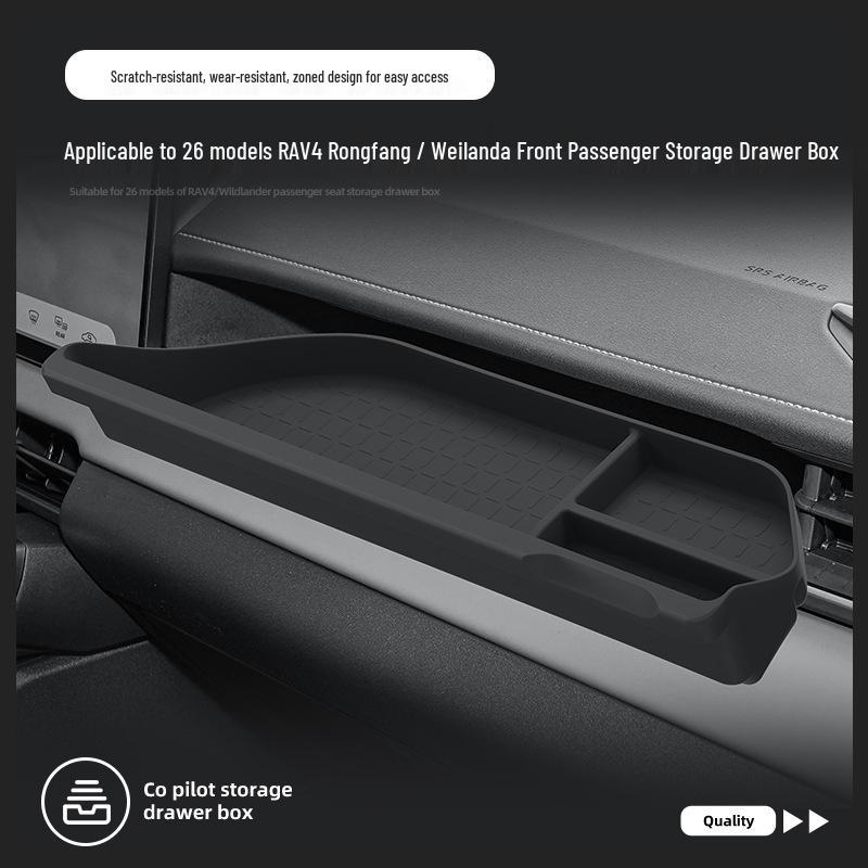 RAV4 Rongfang Passenger Dashboard Storage Box for 26 Models - Velanda Car Accessories