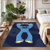 Poppy Playtime Print Kristal Fluweel Pluche Vloerkleed Anti?Slipkleding?Duurzaam Vloerkleed Voor Binnen Huishoudelijke Woondecoratie