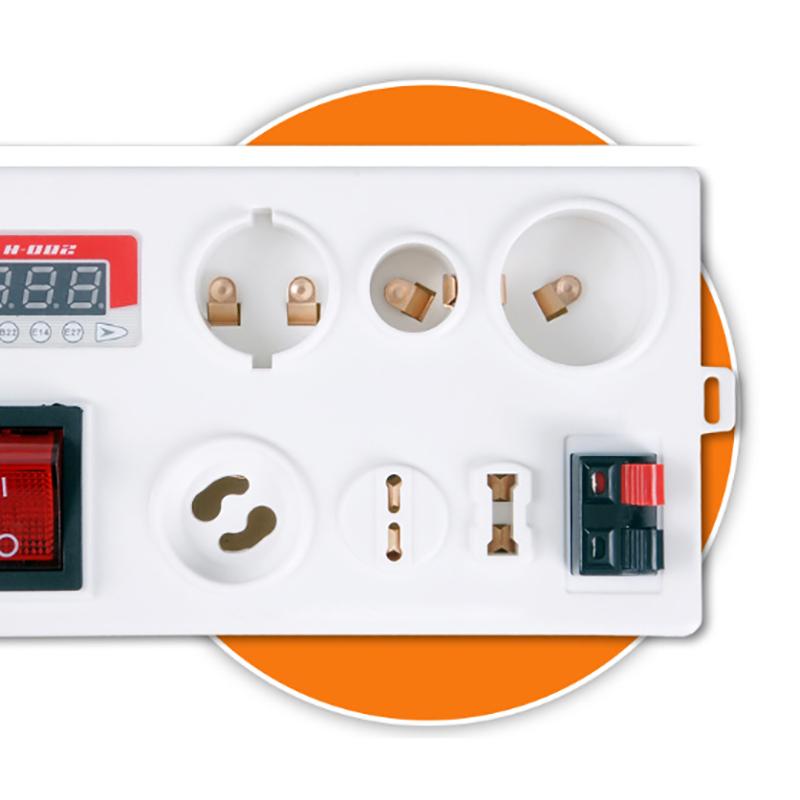 LED-Tester für E27/B22/E14/Gu10/G4-G9 Glühbirnen-Tester Mehrzweck-Tester LED-Stromspannung Leistungs-Tester