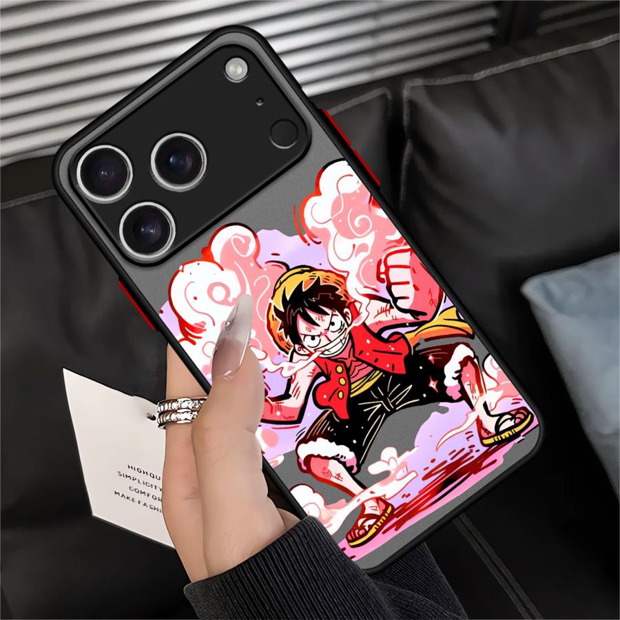 Funda Back Phone Cover Case for iPhone 17 Pro Max 14 11 16 Plus 12 15 13 Mini 7 8 SE XS XR Air Cartoon O-One Pieces