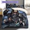 POTC Pattern Bedding Home Decoration Birthday Gift ( 1 Duvet Cover + 2 Pillowcase, Without Core),fan Merchandise.