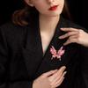 Luxury Exquisite Butterfly Brooches For Women Girls  Insects Pins Versatile Shiny Corsage Clothing Accessories Gifts