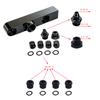 Billet Aluminum Outlet Manifold 60MM Dual Fuel Filter Fuel Pump Bracket/Clamp /Mount For 044 Fuel Pump For BMW
