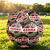 CLAAS Print Standard Size 5 Soccer Ball Durable Shock?Absorbing Ball For Training Match Outdoor Play