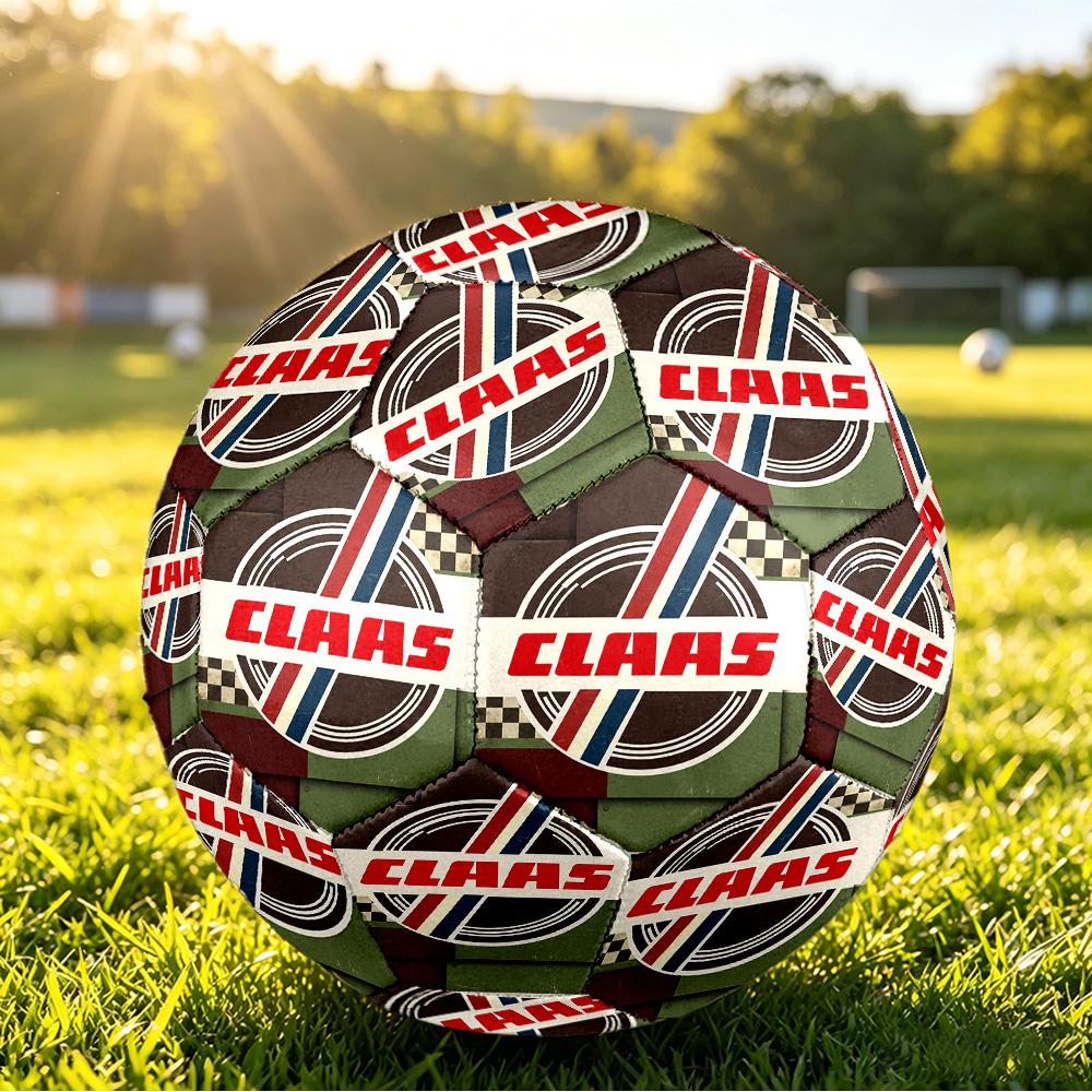 CLAAS Print Standard Size 5 Soccer Ball Durable Shock?Absorbing Ball For Training Match Outdoor Play