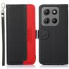 For Motorola Moto G15 4G Case RFID Blocking Wallet PU Leather Phone Cover