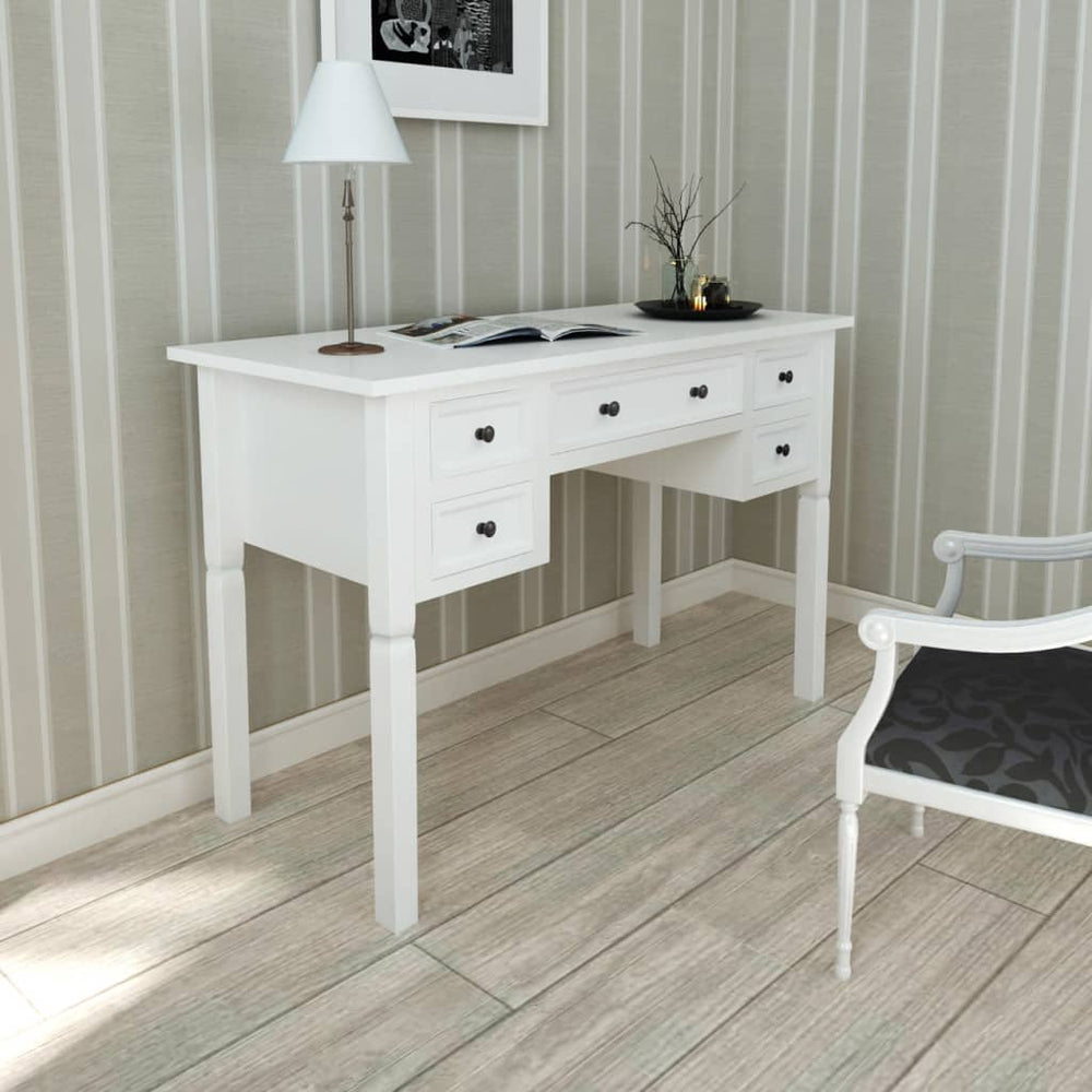 Desk with 5 Drawers