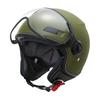 Marushin Jet SAFIT MS-340 Motorcycle Helmet, Matte Khaki, Size M (57-58cm), 4341709