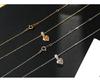 925 Sterling Silver Heart Pendant Necklace with Diamond Inlay - Elegant & Versatile Clavicle Chain for Women