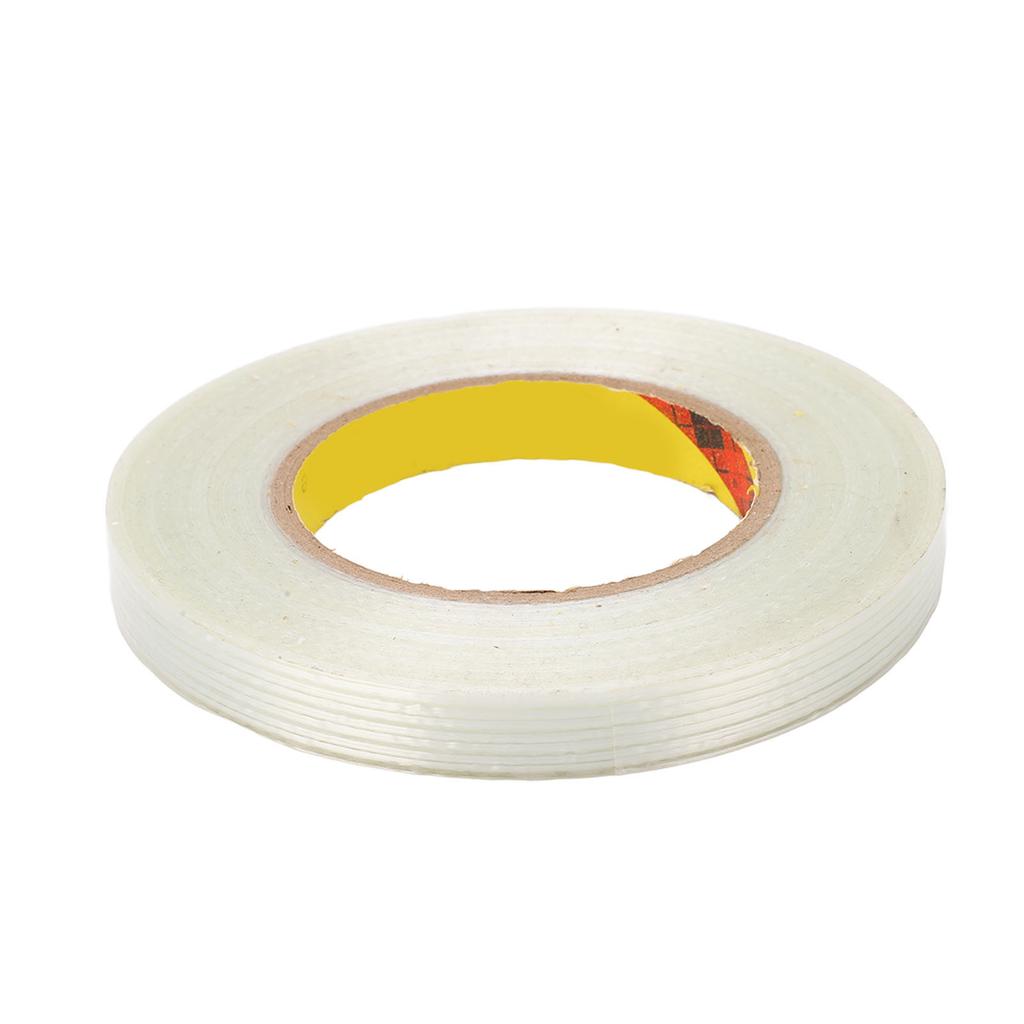 5Pcs Filament Strapping Tape Transparent Fiberglass Strong Tensile for Packing Sealing