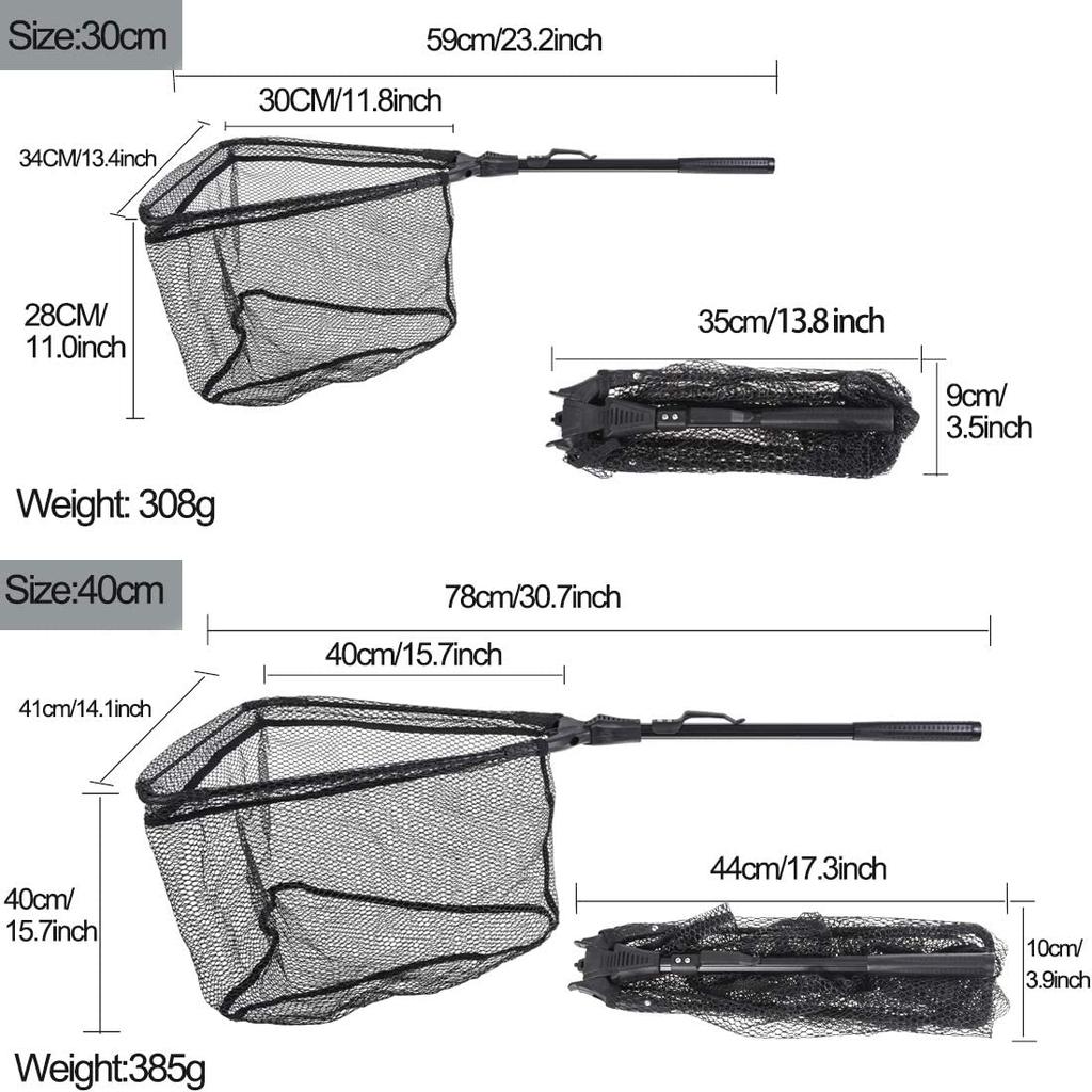 Foldable Telescopic Fishing Landing Net FN001