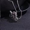 Trendy Unisex Retro Hip-Hop Motorcycle Pendant Necklace