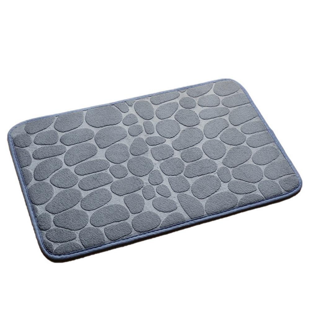 Bathroom Bath Mat Non-slip Carpets In Wash Basin Bathtub Side Floor Rug Shower Room Doormat Memory Foam 3D Pad