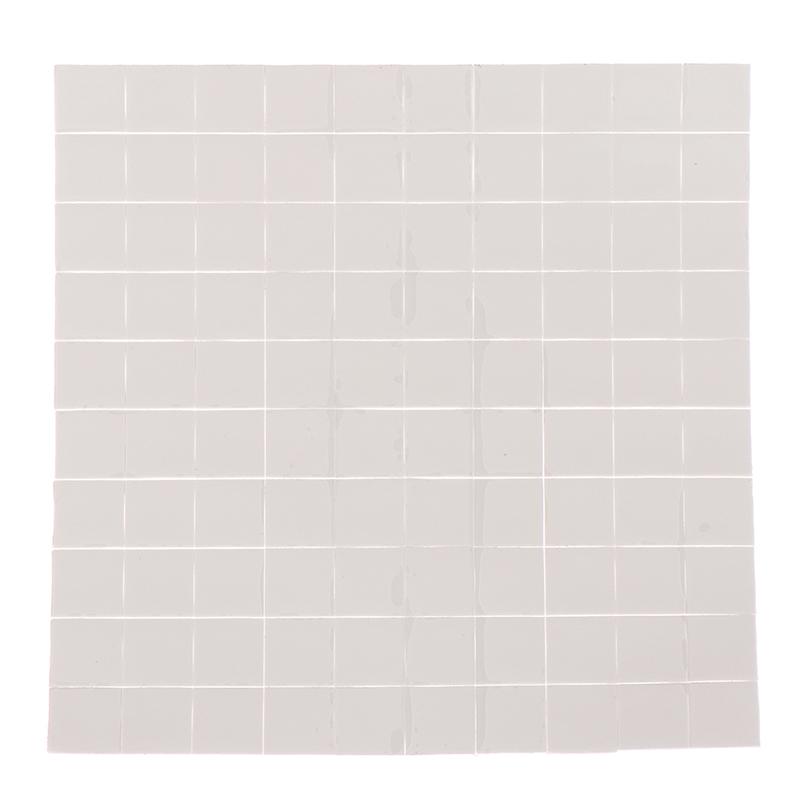 100X 10Mm*10Mm*0.5Mm Gpu Cpu Heatsink Cooling Conductive Silicone Thermal Pad
