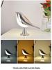 Magpie Aroma LED Night Light: Touch-Activated Bird Lamp for Car, Bedroom, or Bedside Table.