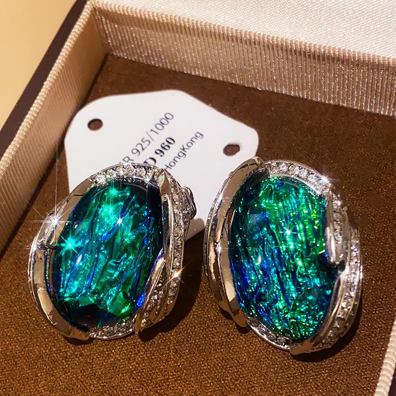 Orecchini Vintage a Forma di Pera con Perle e Intarsi di Diamanti - Stile Retrò, Lusso Leggero, Design di Alta Gamma