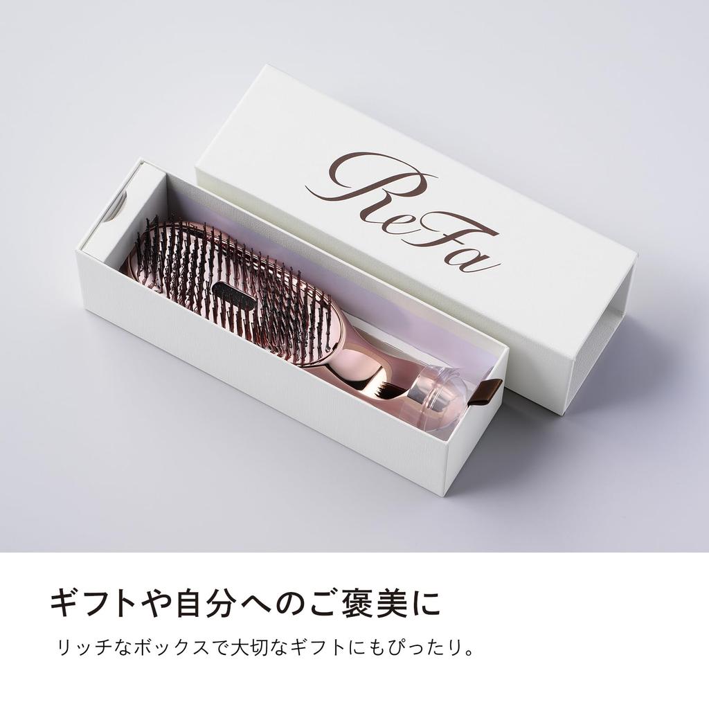 ReFa ION CARE BRUSH PREMIUM RS-BB-00A Scalp Care Hair Brush Rose Gold