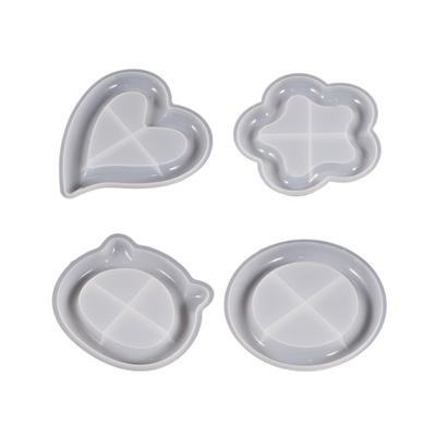 Silicone Cake Holder Tray Mold Fruit Cup Mold Resin Pendant Mold Food Station Serving Tray Mold Diy Coaster Casting