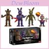 Uimitoare 4 figurine de acțiune Five Nights At Freddy's Pizza Simulator pentru colecția supremă