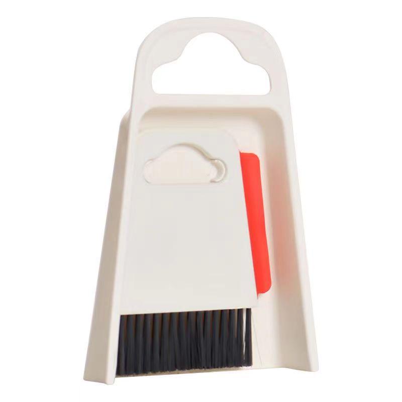 Compact Desktop Cleaning Set: Mini Broom and Dustpan