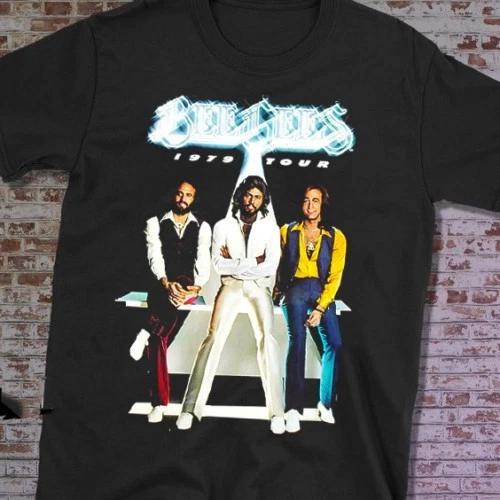 Футболка BEE GEES с коротким рукавом, Унисекс футболка BEE GEES S-5XL Q9114 S