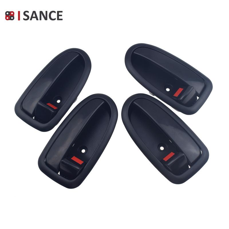 8 Pcs Exterior & Interior Door Handle For Hyundai Matrix Lavita 2001-2010 1.5L 1.6L 1.8L Front Rear Left Right Driver Passenger