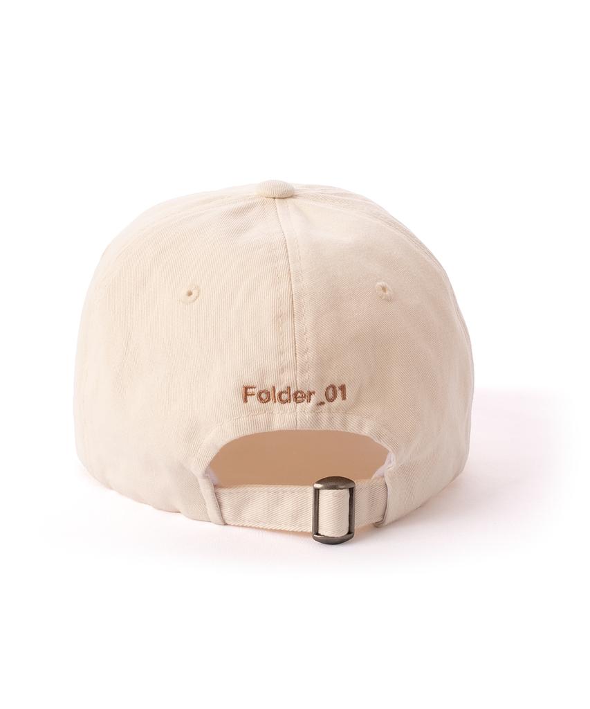 Tamikajib Symbol Ball Cap_Ivory