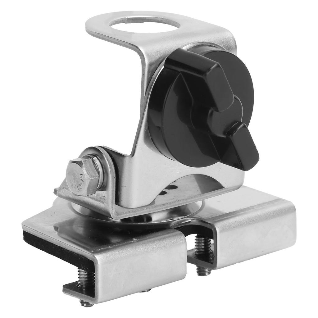 K3‑66 Stainless Steel Car Antenna Holder Hatchback Mounting Bracket for Automobile Radio