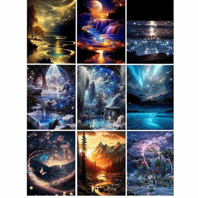 Round Drill 5D Diamond Painting 30x40cm DIY Diamond Painting Handmade Painting  Home Decor